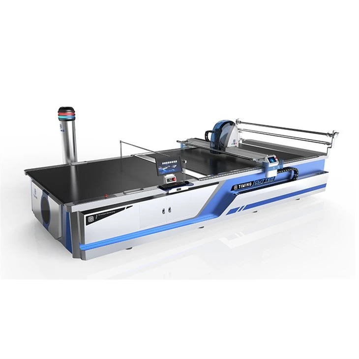 Máquina cortadora de textiles para automóviles